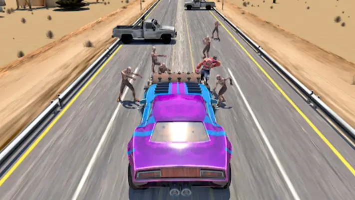 Undead Highway Rampage android App screenshot 0