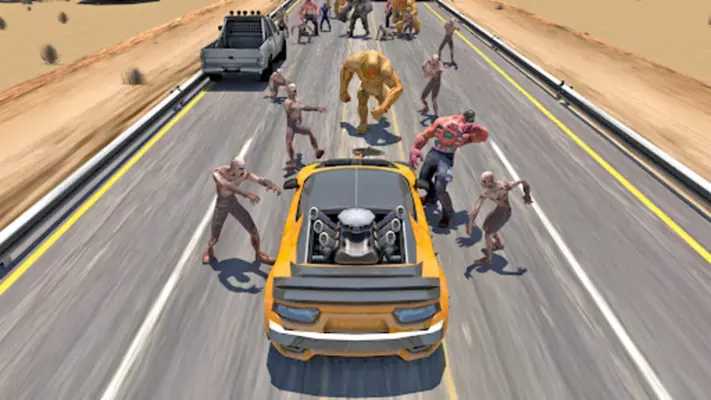 Undead Highway Rampage android App screenshot 1